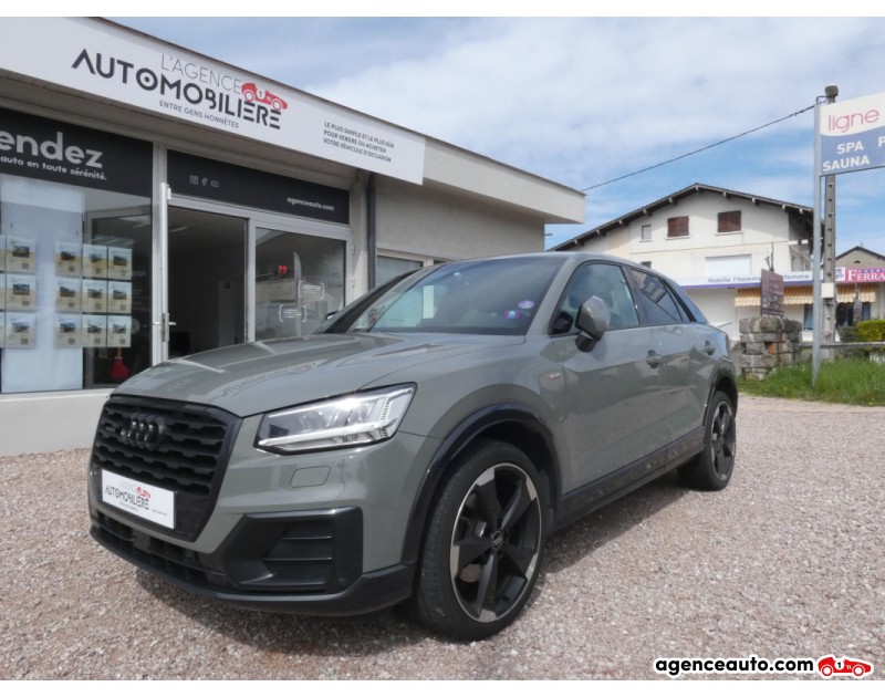 Achat voiture occasion, Auto occasion pas cher | Agence Auto Audi Q2 40 TFSI 190 S-LINE QUATTRO BVA Virtual Cockpit Jantes 19" Gris Année 2018 Automatique Essence